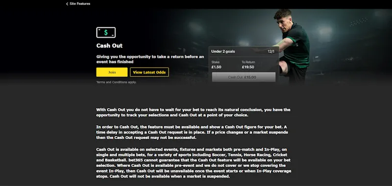 bat365 cash out screenshot