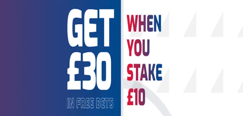 Betfred sign Up Offer screenshot