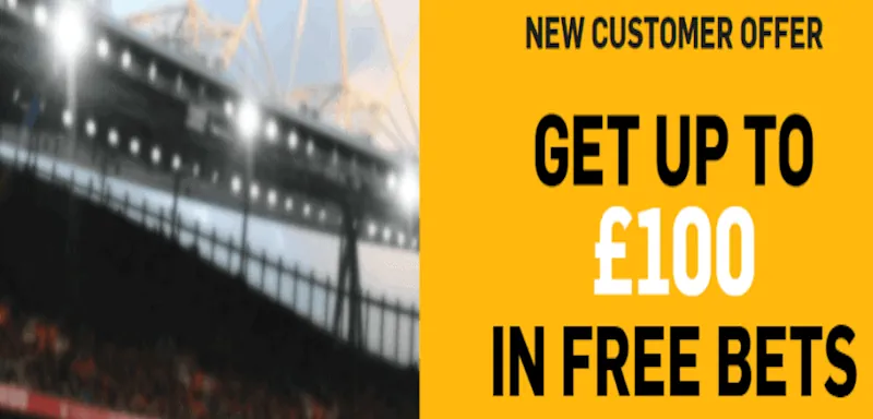 Betfred sign Up Offer screenshot