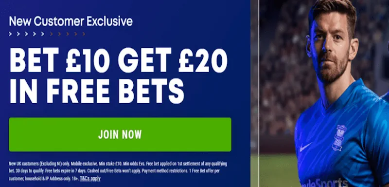 Boylesports offer screenshot