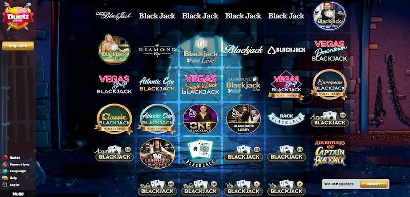  Duelz blackjack screenshot