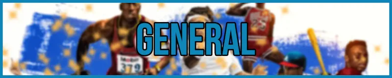 General sport banner