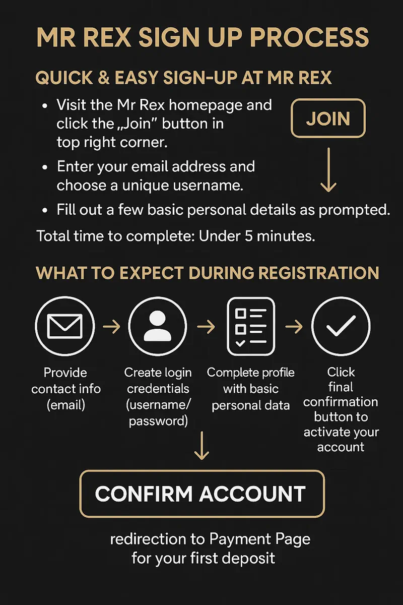 mr rez sign up process infographic 