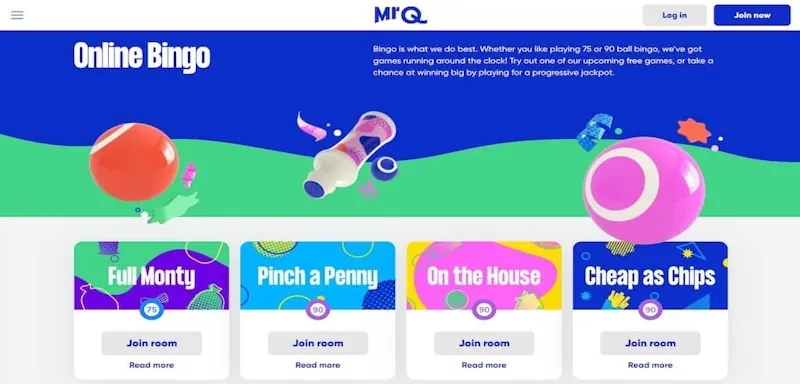 MrQ Bingo screenshot