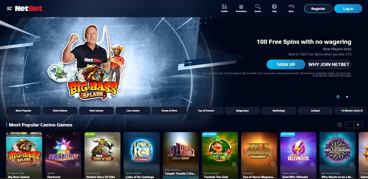 Netbet Сasino UK Screenshot
