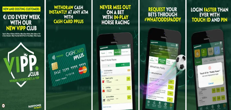 Paddy Power Betting App Features screenshot