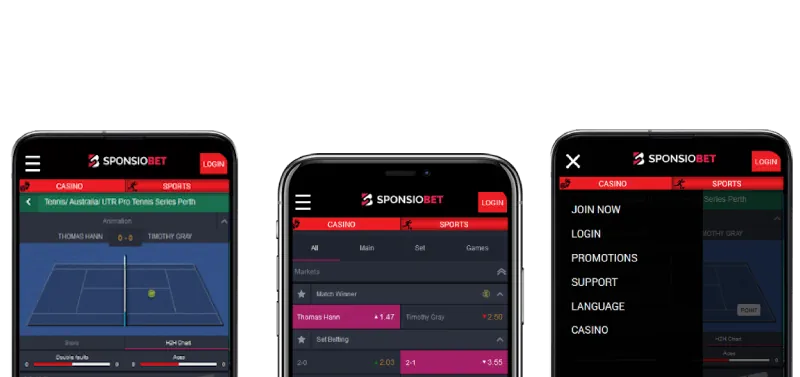 SponsioBet Mobile Betting And Sports App screenshot
