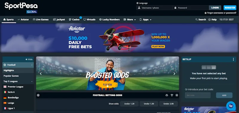 SportPesa Pulse Bet