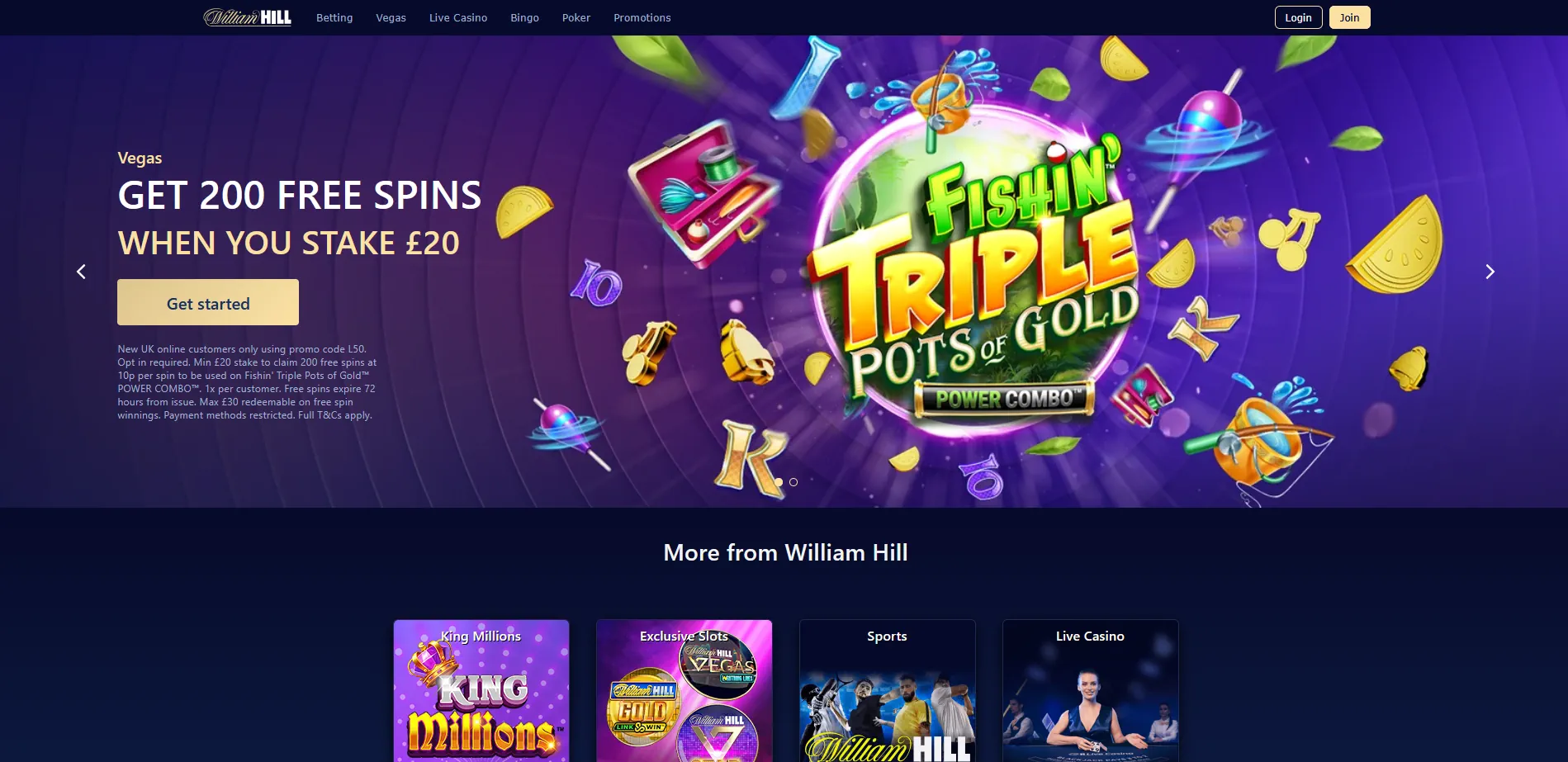 William Hill Сasino UK Screenshot