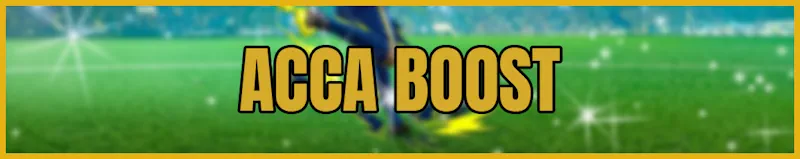 acca boost banner