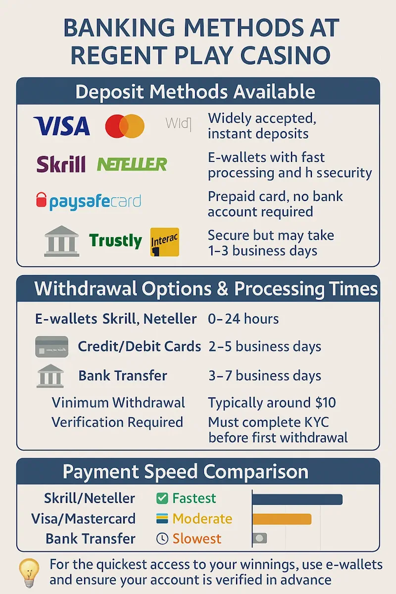 Banking Methods infographic