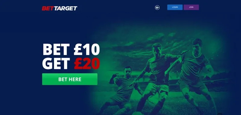 BetTarget offer screenshot
