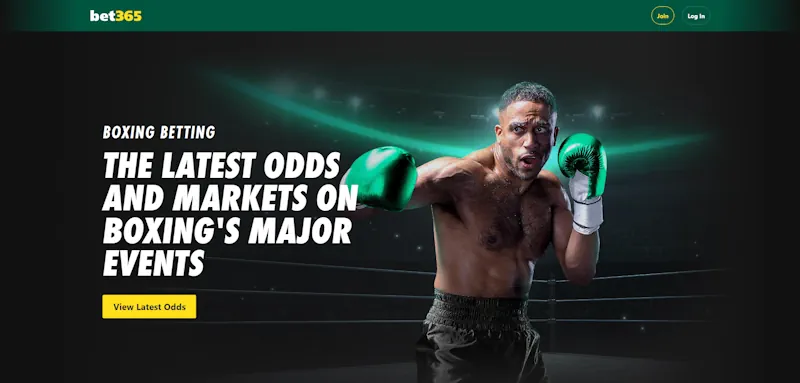 bet365 Boxing screenshot