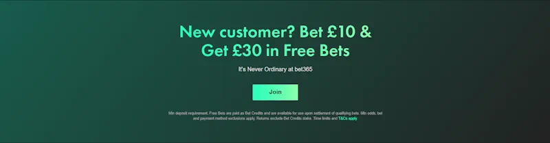 bet365 esports offer screenshot