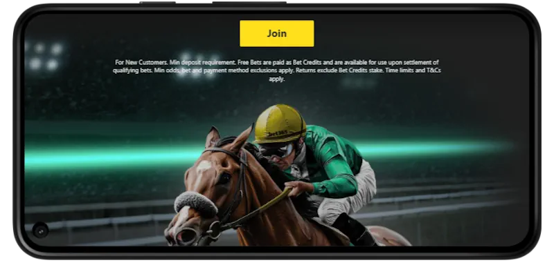 bet365 horse app Screenshot