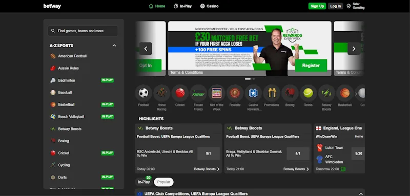 BetWay Betting