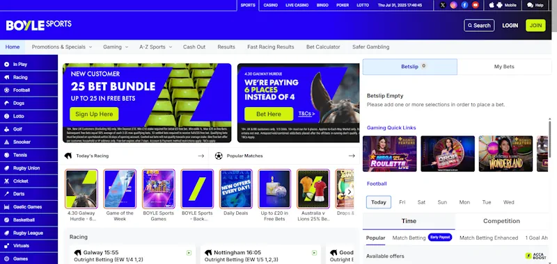 BoyleSports Betting