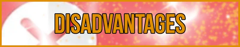 disadvantages banner