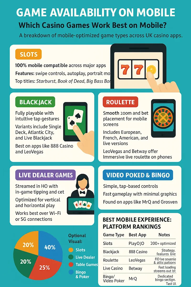game aviailability on mobile infographic 