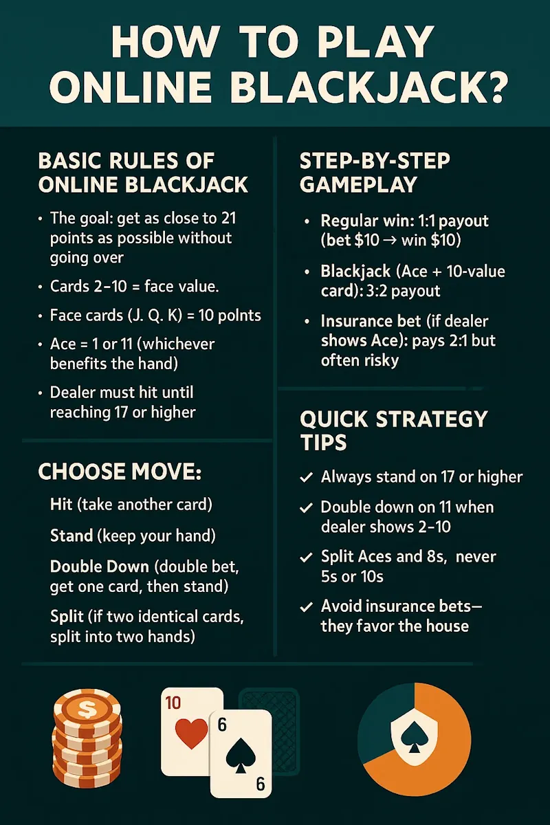 infographic blackjack
