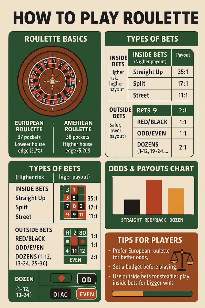infographic roulette betting