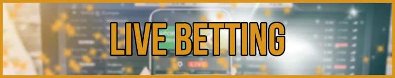 live betting banner