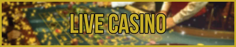 Live Casino banner