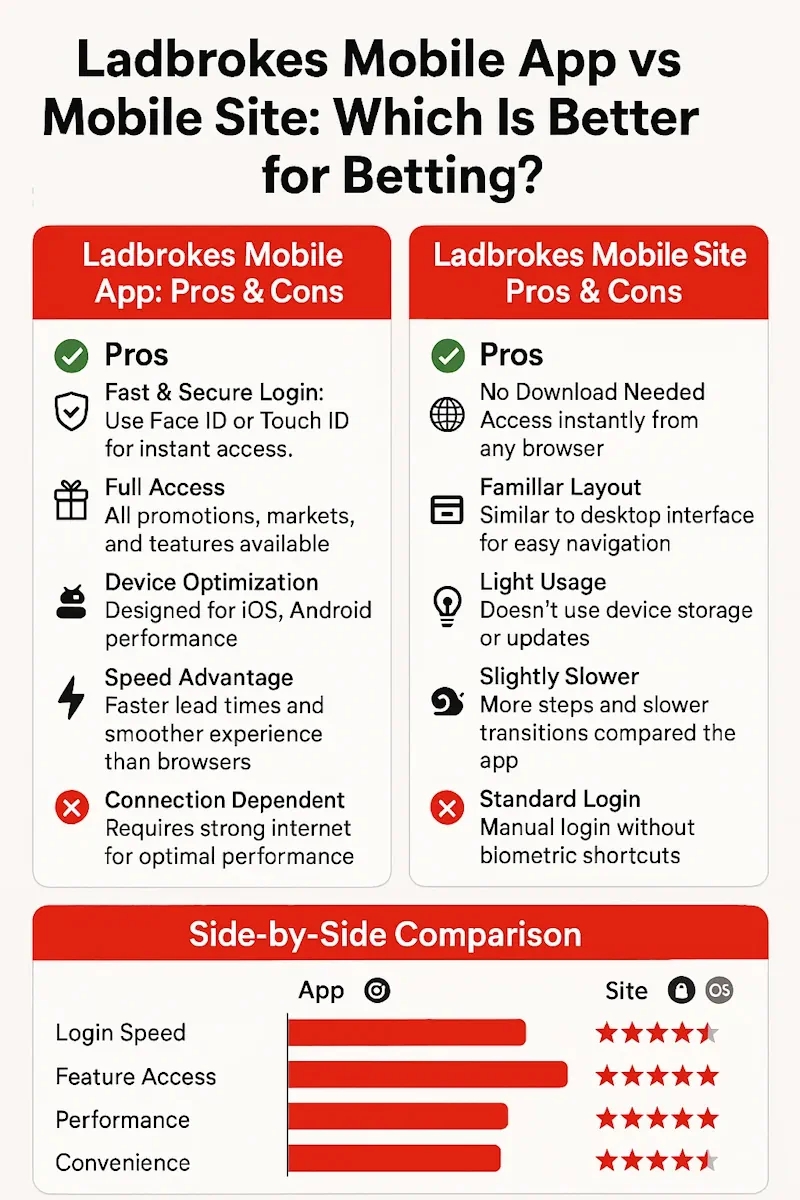 mobile app vs site infographic