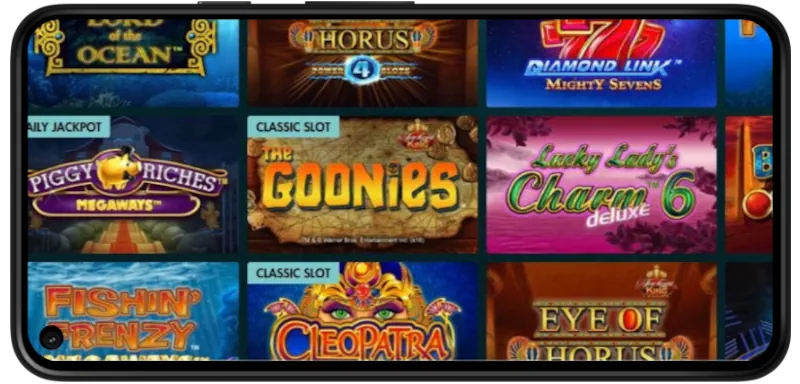 mobile slots Screenshot