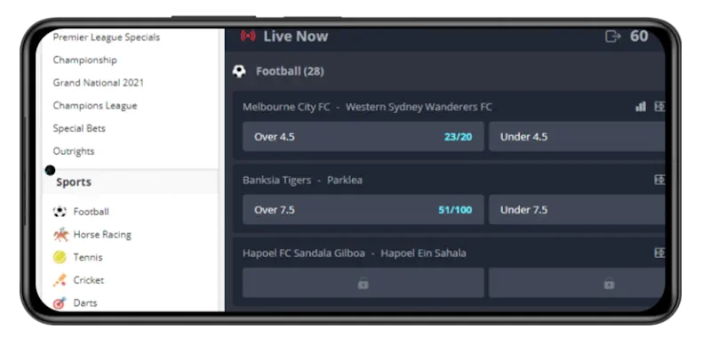 Novibet Mobile Betting And Sports App screenshot