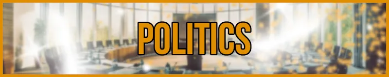 Politics banner