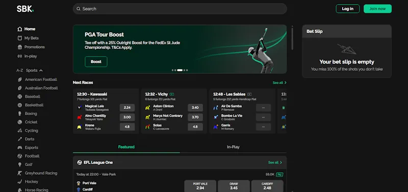 SBK screenshot