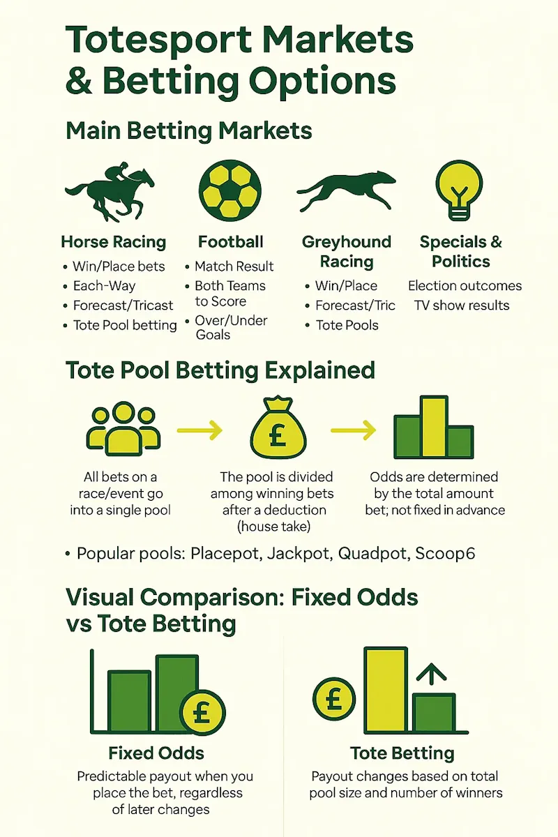 Totesport Markets infographic 