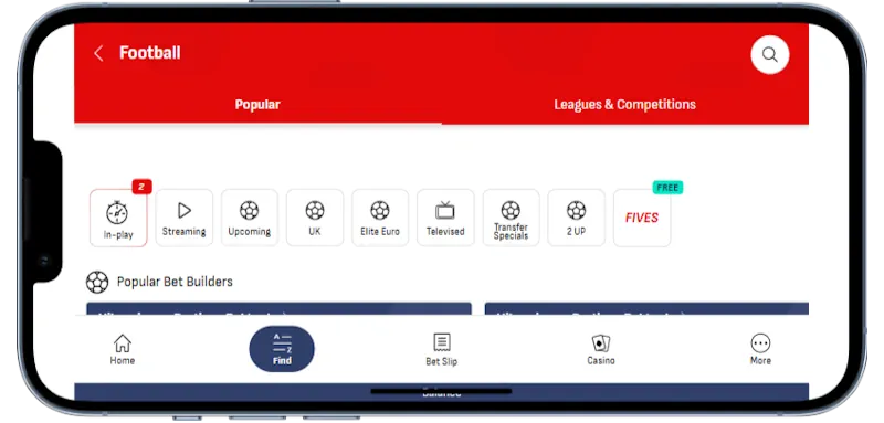 VirginBet Sports Betting App screenshot