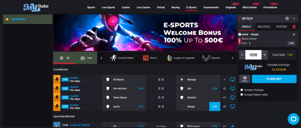 MyStake esports